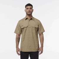 KingGee Workcool Vented Closed Front Short Sleeve Shirt K14032