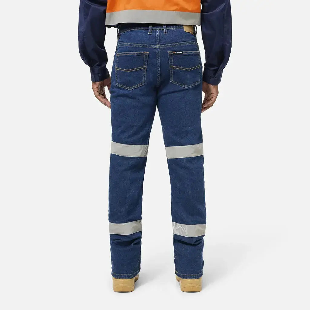 KingGee Stretch Taped Denim Work Jeans K53008 