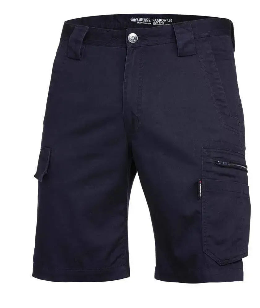 KingGee Tradie Summer Work Shorts K17340 Metro Workwear.
