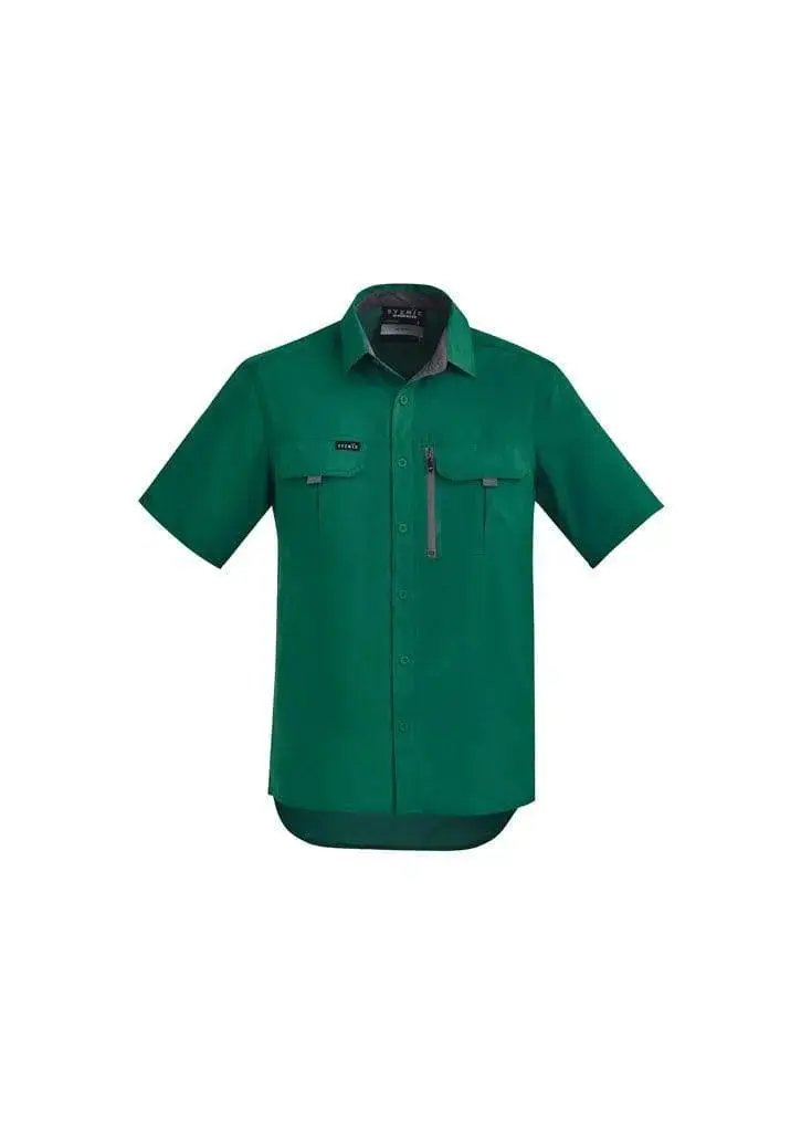 SYZMIK Men's Outdoor Short Sleeve Shirt ZW465 Metro Workwear.
