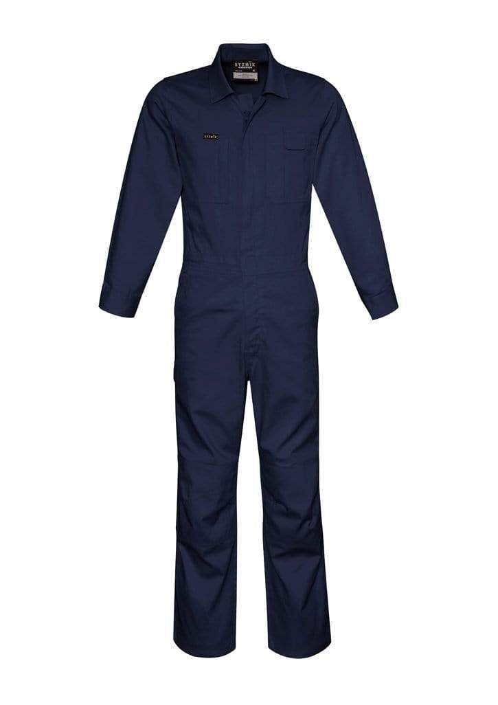 SYZMIK Men’s Lightweight Cotton Drill Overall ZC560 Work Wear Syzmik Navy 77 