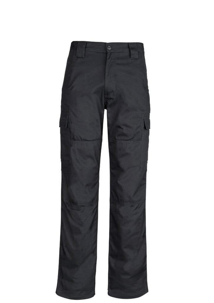 SYZMIK Men’s Midweight Drill Cargo Pants (Regular) ZW001 Work Wear Syzmik Black 87R 