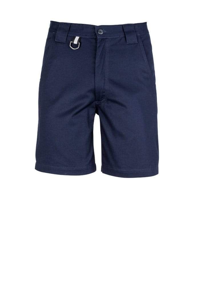 SYZMIK Men’s Plain Utility Shorts ZW011 Work Wear Syzmik Navy 72 