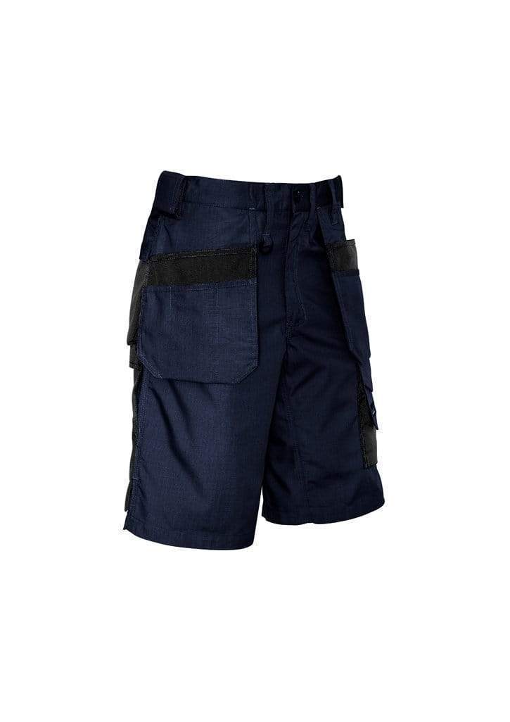 SYZMIK Men’s Ultralite Multi-pocket Short ZS510 Work Wear Syzmik Navy/Black 72 