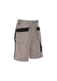 SYZMIK Men’s Ultralite Multi-pocket Short ZS510 Work Wear Syzmik Khaki/Black 72 