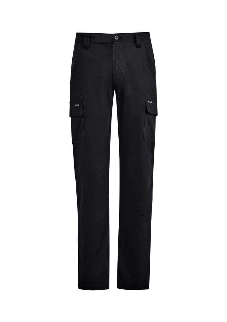 SYZMIK mens lightweight drill cargo pant zp505 Work Wear Syzmik Black 132 