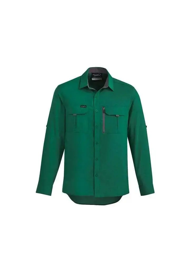 SYZMIK mens outdoor l/s shirt zw460 Metro Workwear.
