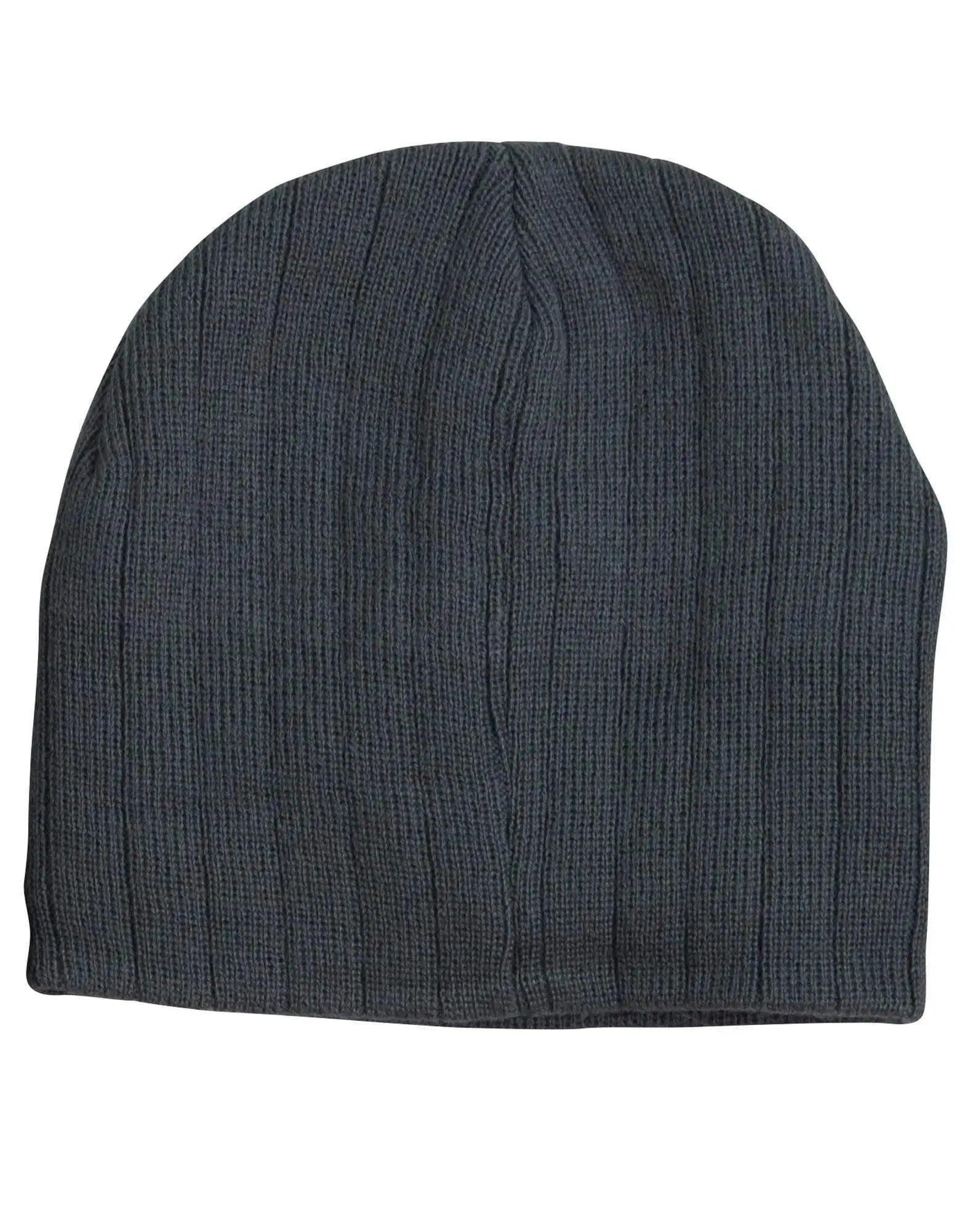 Cable Knit Beanie With Fleece Head BandCH64 Metro Workwear.