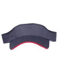 Contrast Sandwich Visor Ch49 Metro Workwear.