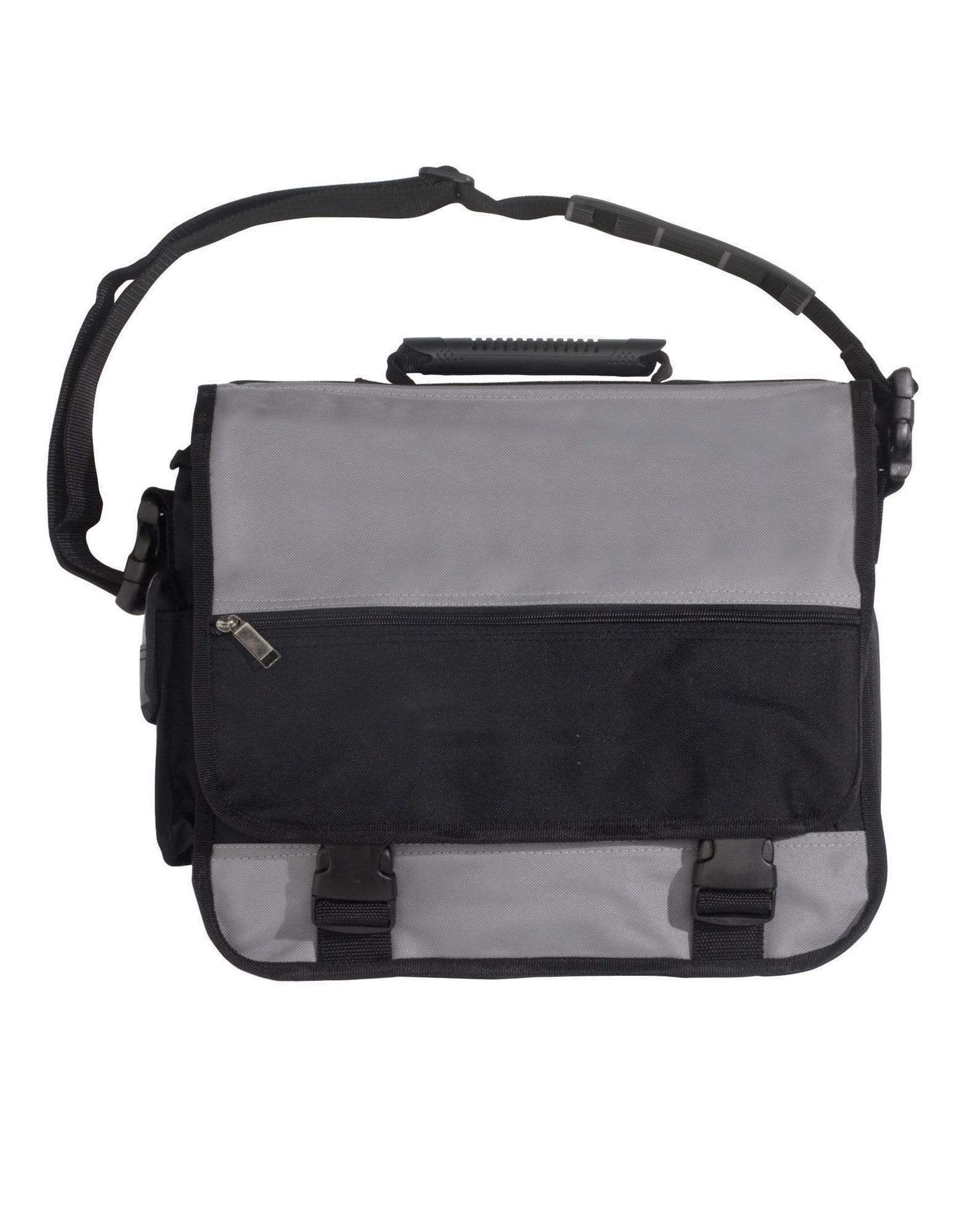 Executive Conference Satchel B1446 Active Wear Winning Spirit Black/Grey "(w)37cm x (h)30cm x (d)10cm, 11 Litres Capacity" 