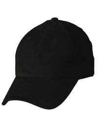 Heavy Brushed Cotton Cap With Buckle Ch35 Metro Workwear.