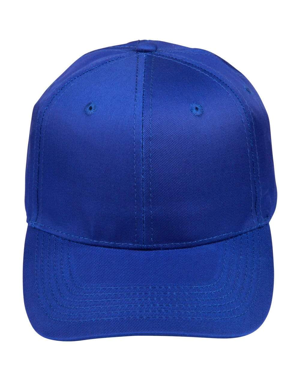 Polycotton Twill Cap Ch13 Active Wear Winning Spirit Royal One size 