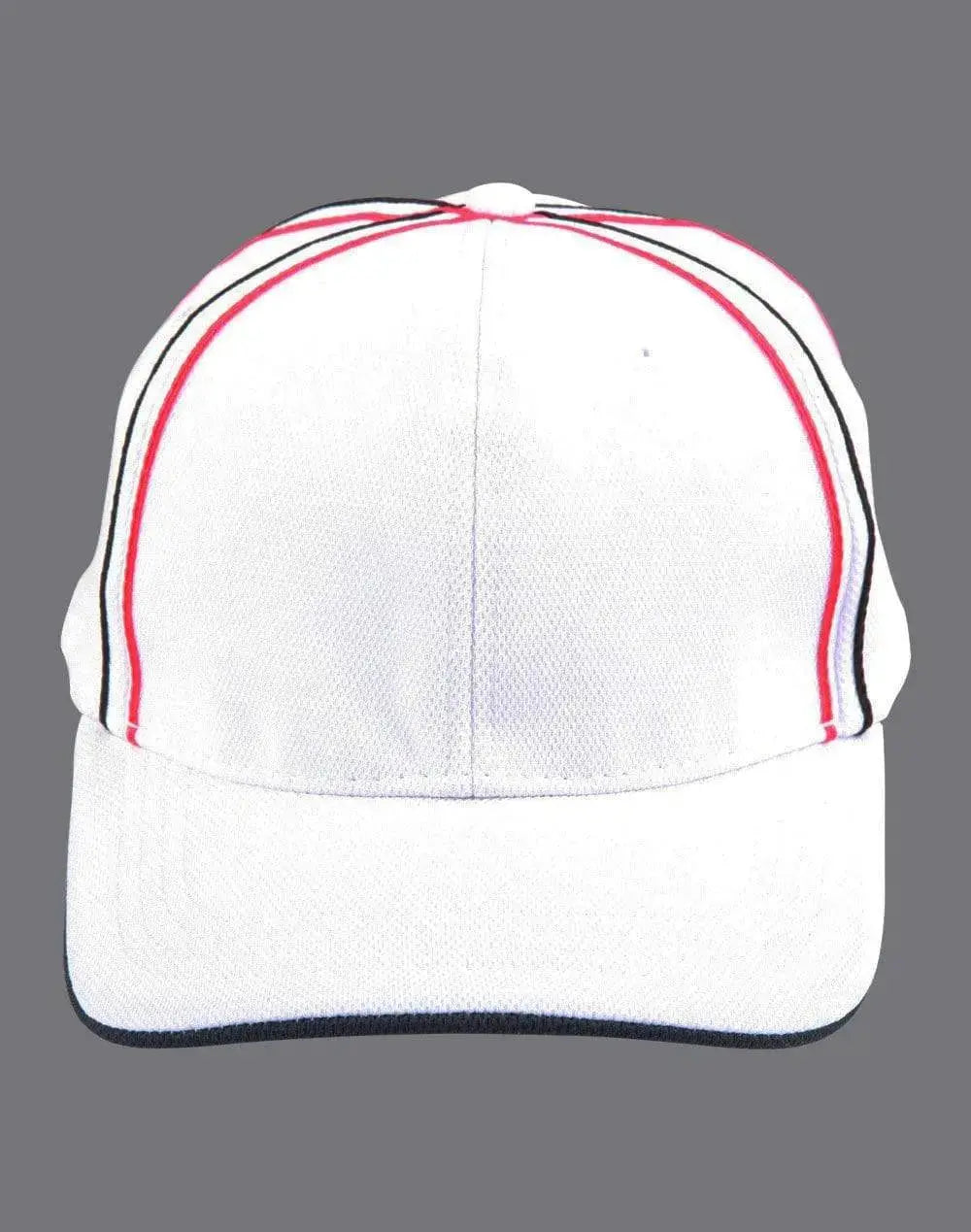 Tri-colour Pique Mesh Cap Ch76 Metro Workwear.