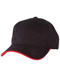 Underpeak Contrast Colour Cap CH51 Metro Workwear.