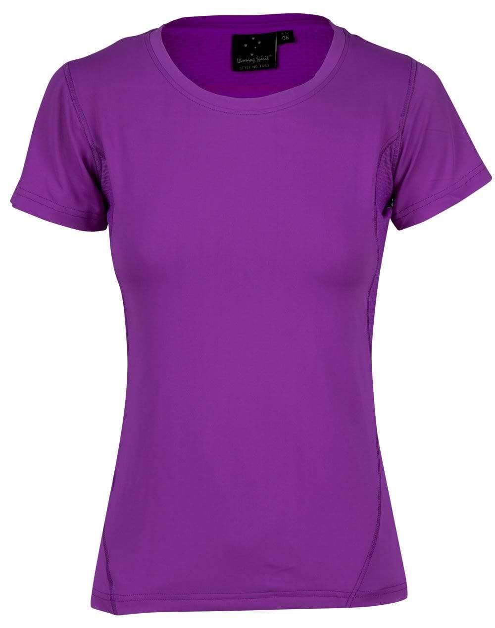 Rotator Tee Ladies Ts30 Casual Wear Winning Spirit Purple 6 