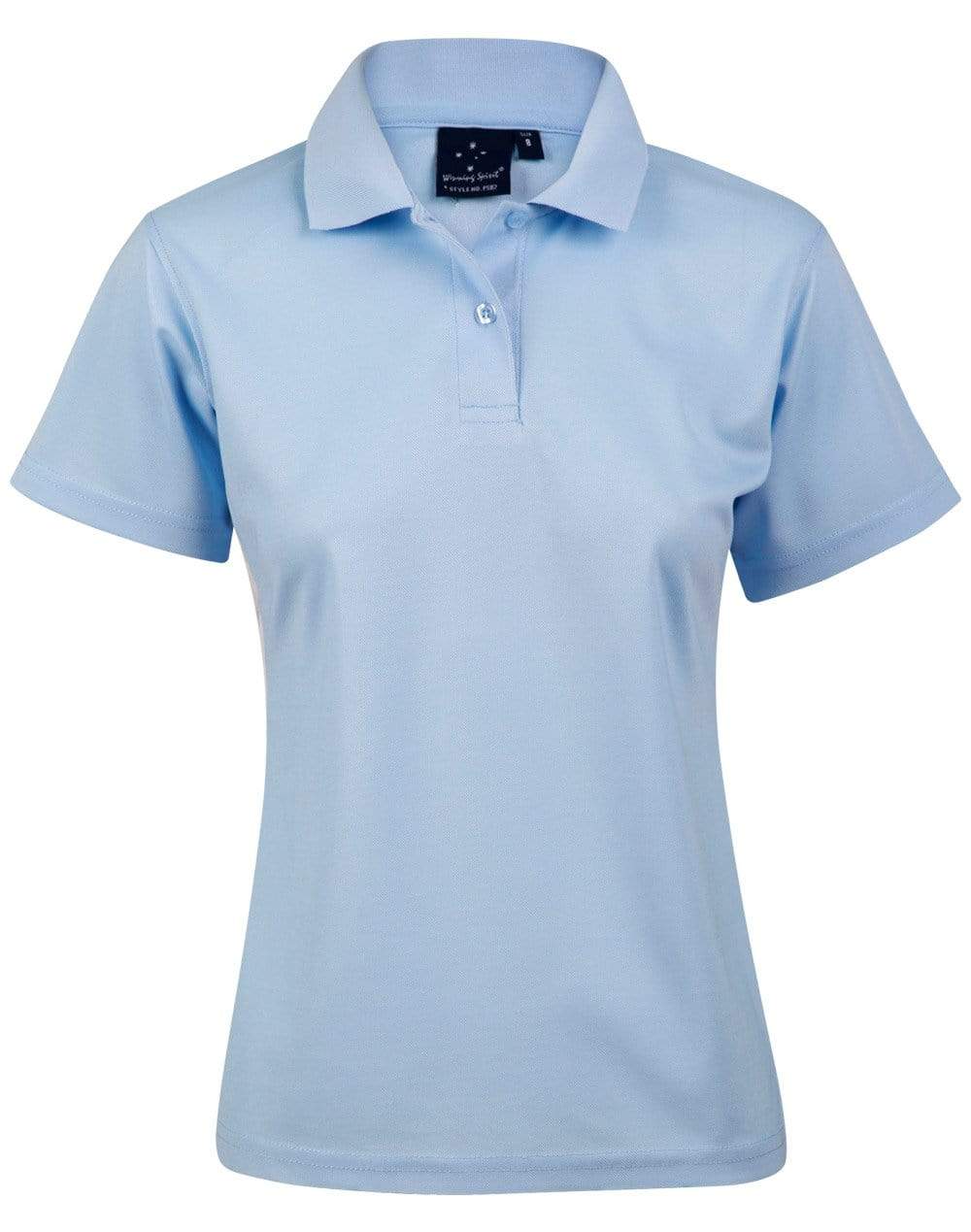 Winning Spirit Casual Wear Sky Blue / 8 Verve Polo Ladie's Ps82