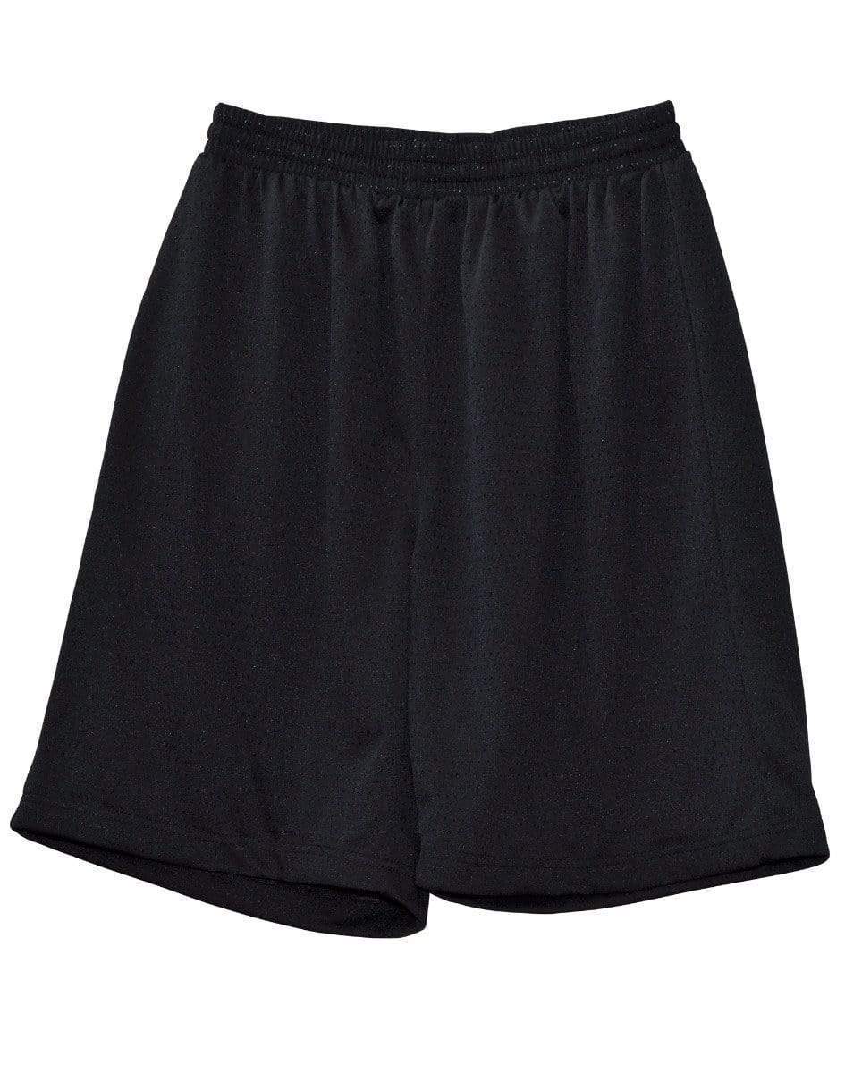 Winning Spirit Airpass Shorts Kids Ss21k Casual Wear Winning Spirit Black 6K 