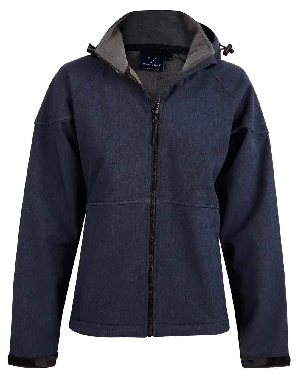 Winning Spirit Aspen Softshell Hood Jacket Ladies' Jk34 Metro Workwear.