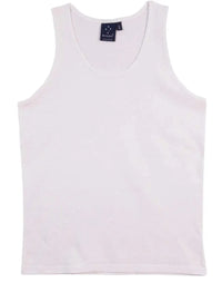 Winning Spirit Men's Trainer's Cotton Singlet Ts18 Metro Workwear.