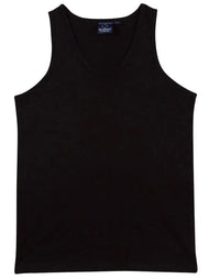 Winning Spirit Men's Trainer's Cotton Singlet Ts18 Metro Workwear.