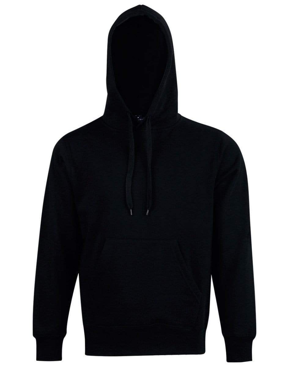 Winning Spirit Passion Fleece Hoodie Kids' Fl09k Casual Wear Winning Spirit Black/Black 6K 