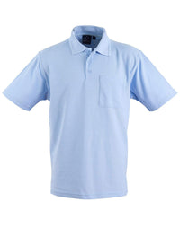 Winning Spirit Unisex Pocket Polo Shirt PS41 Metro Workwear.