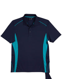 WINNING SPIRIT PURSUIT POLO KidsPS79K Casual Wear Winning Spirit Navy/Aqua Blue 4K 