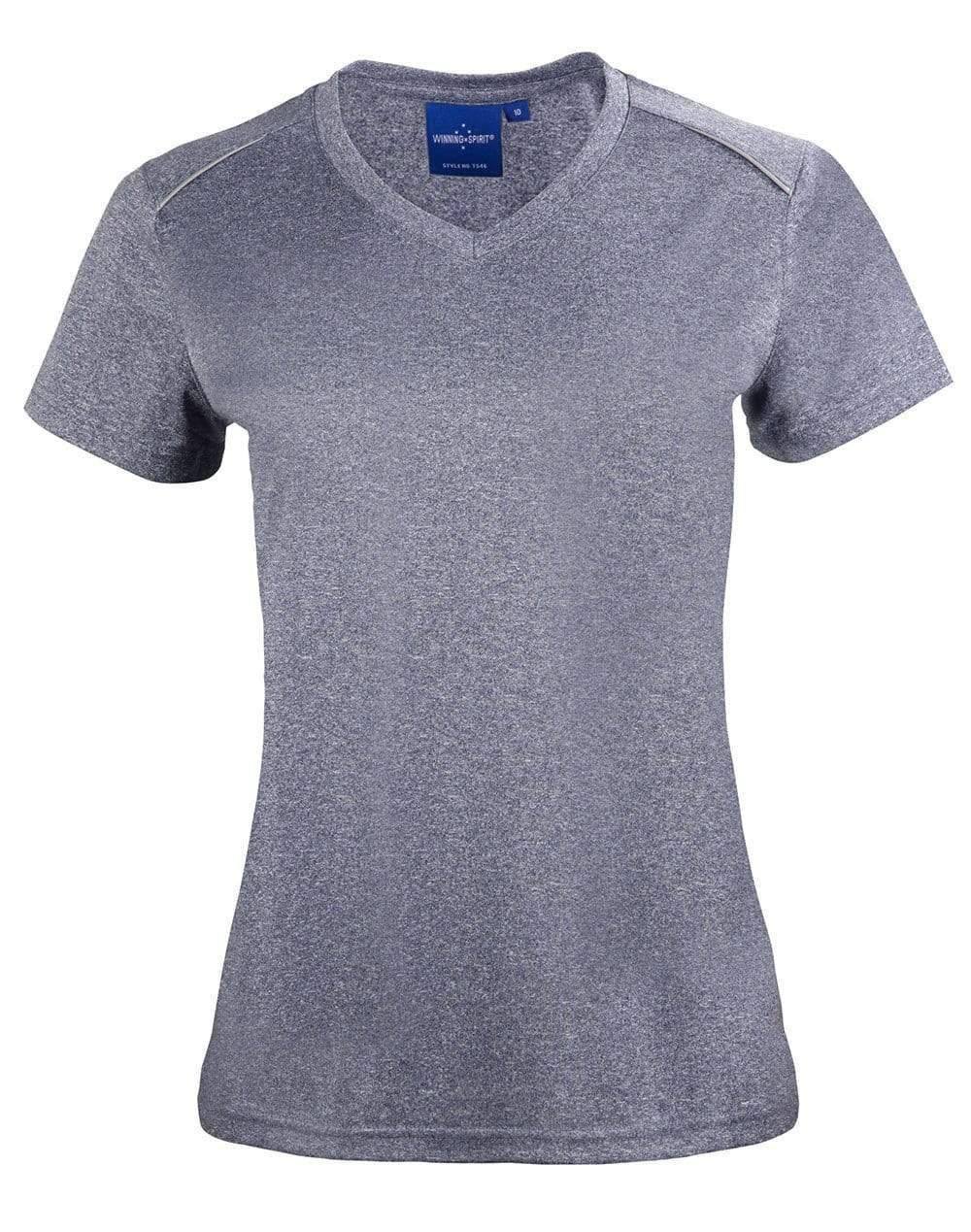 Winning Spirit TS46 HARLAND TEE Women Casual Wear Winning Spirit NAVY 6 