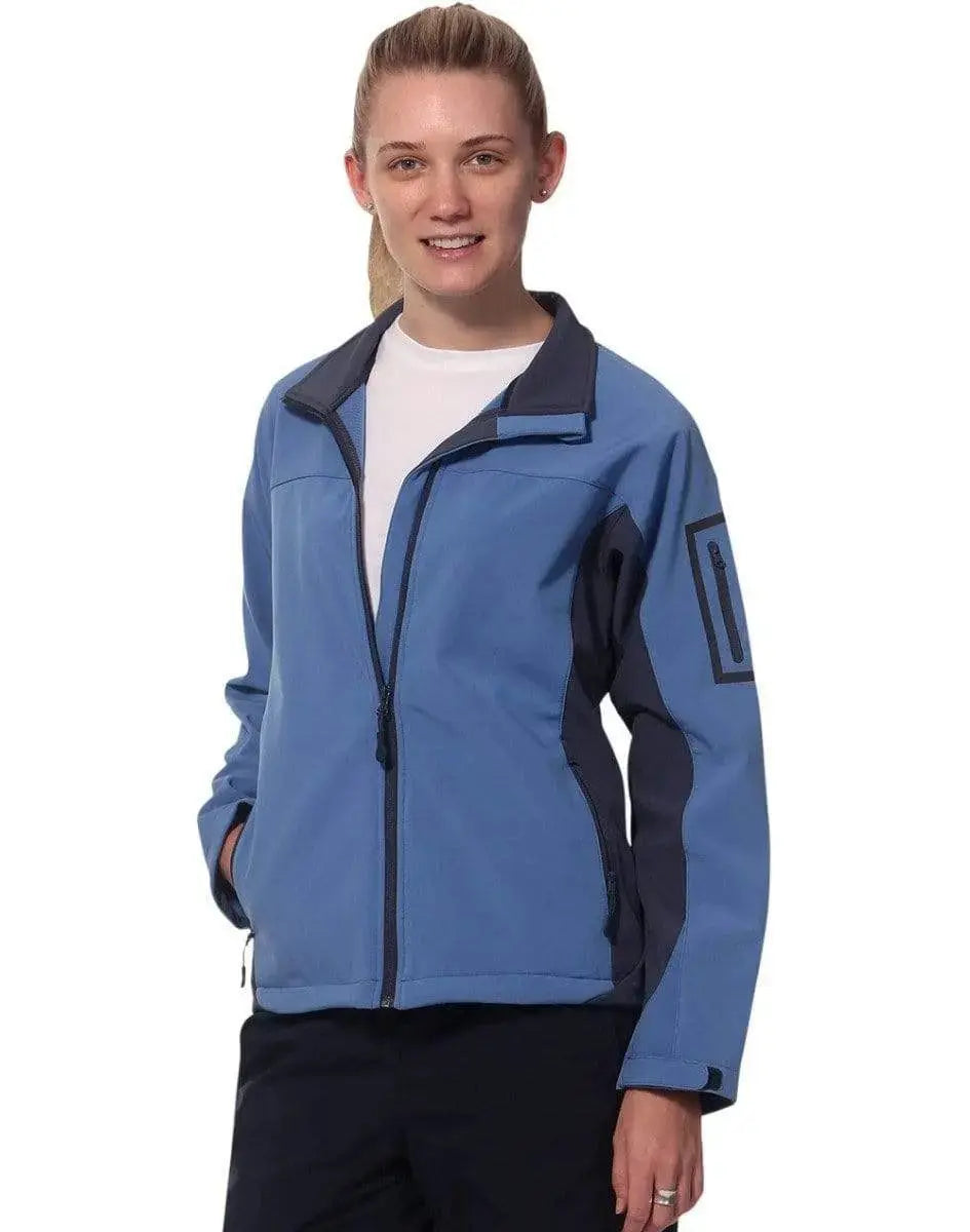 WINNING SPIRIT WHISTLER Softshell Contrast Jacket Ladies' JK32 Metro Workwear.