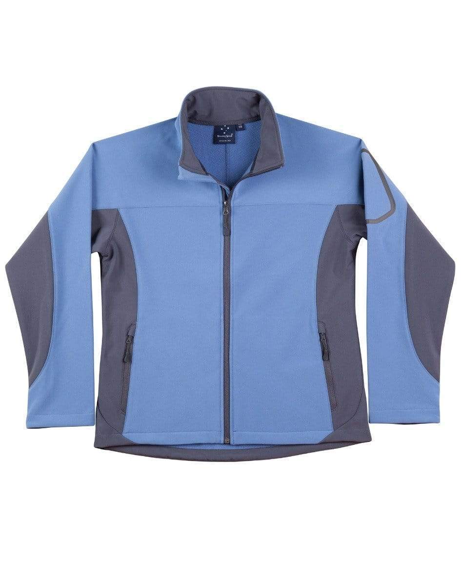 WINNING SPIRIT WHISTLER Softshell Contrast Jacket Ladies' JK32 Casual Wear Winning Spirit   