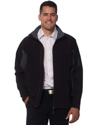 WINNING SPIRIT WHISTLER Softshell Contrast Jacket Men's JK31 Metro Workwear.