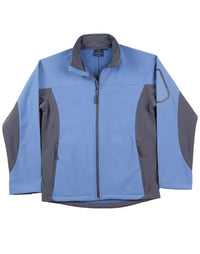 WINNING SPIRIT WHISTLER Softshell Contrast Jacket Men's JK31 Metro Workwear.