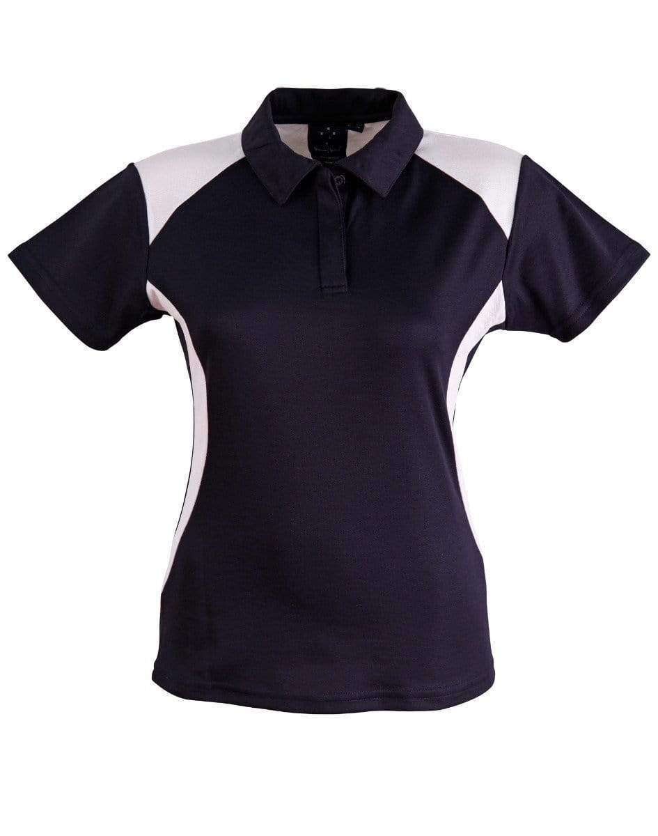 WINNING SPIRIT WINNER POLO Ladies' PS32A Casual Wear Winning Spirit Navy/White 8 