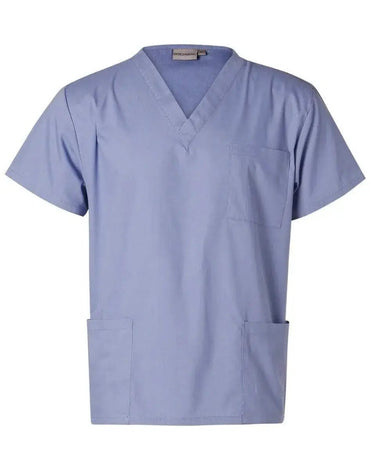WINNING SPIRIT Unisex Hospitla Scrubs Short Sleeve Tunic Top M7630 - Simply Scrubs Australia