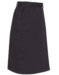 Winning Spirit utility cargo skirt M9477 Metro Workwear.