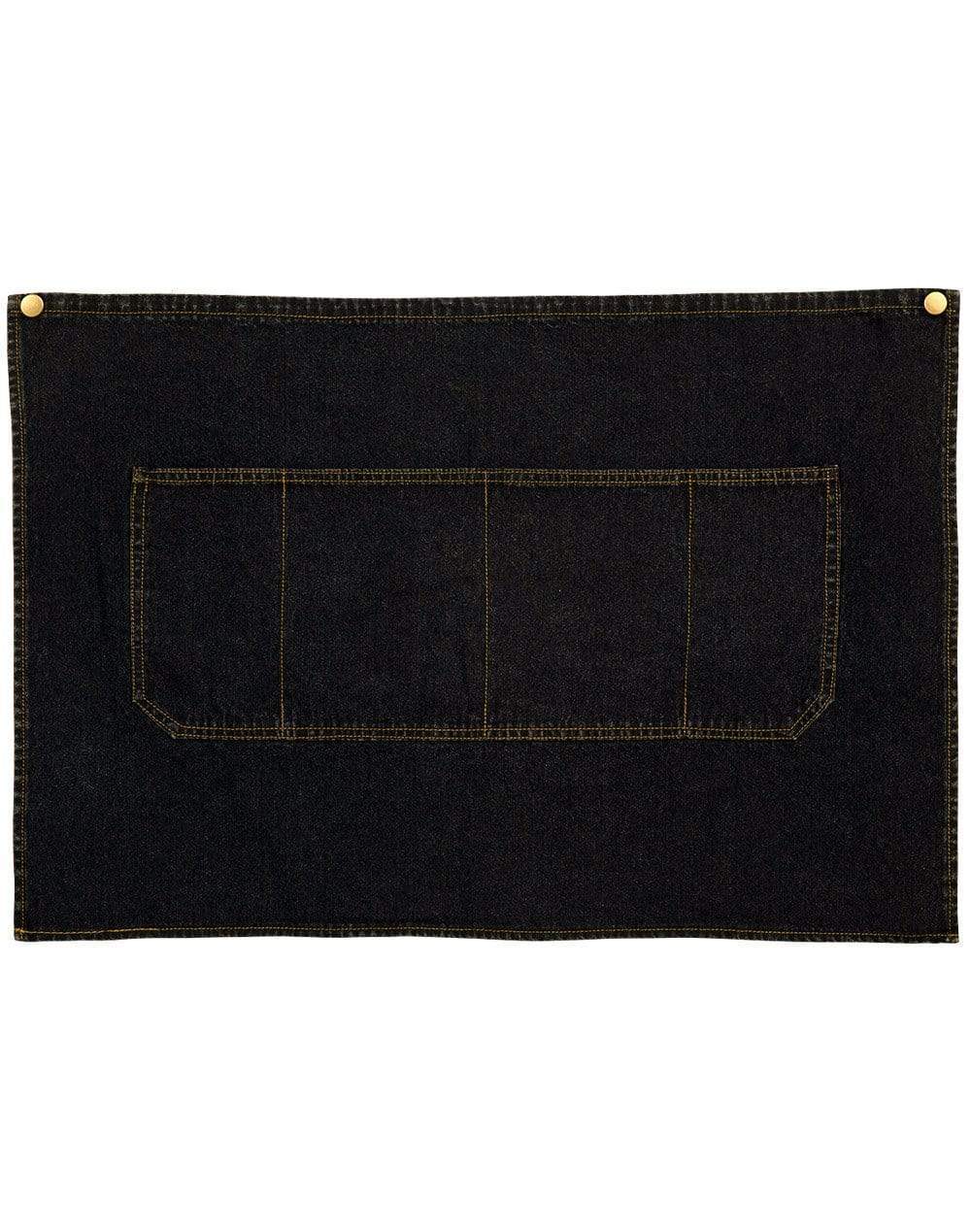 Winning Spirit East Village Half Denim Apron-unisex AP10 Metro Workwear.