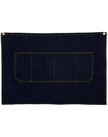 Winning Spirit East Village Half Denim Apron-unisex AP10 Metro Workwear.