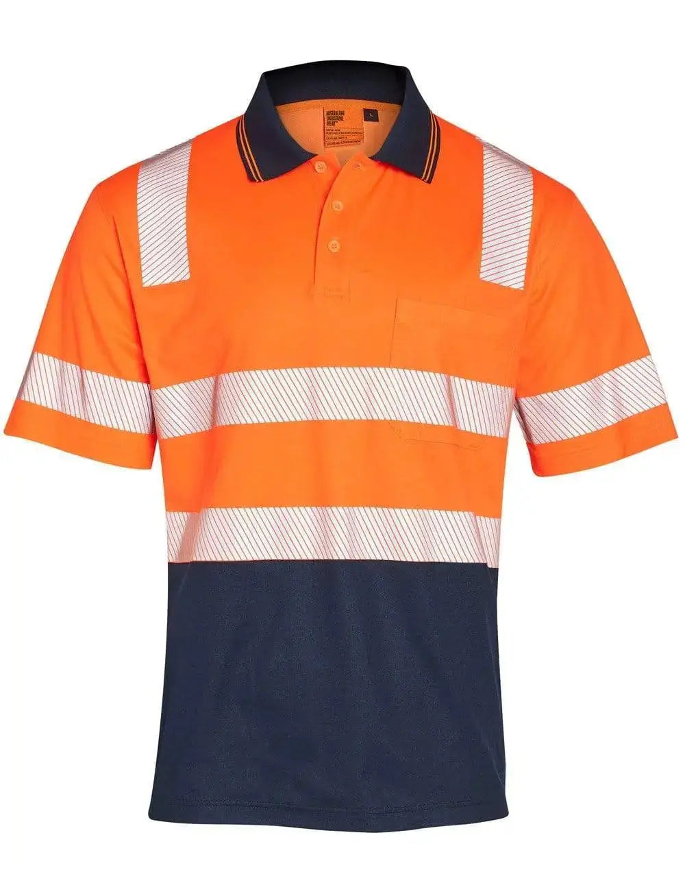 Winning Spirit UNISEX TRUEDRY® biomotion segmented polo SW73 Metro Workwear.