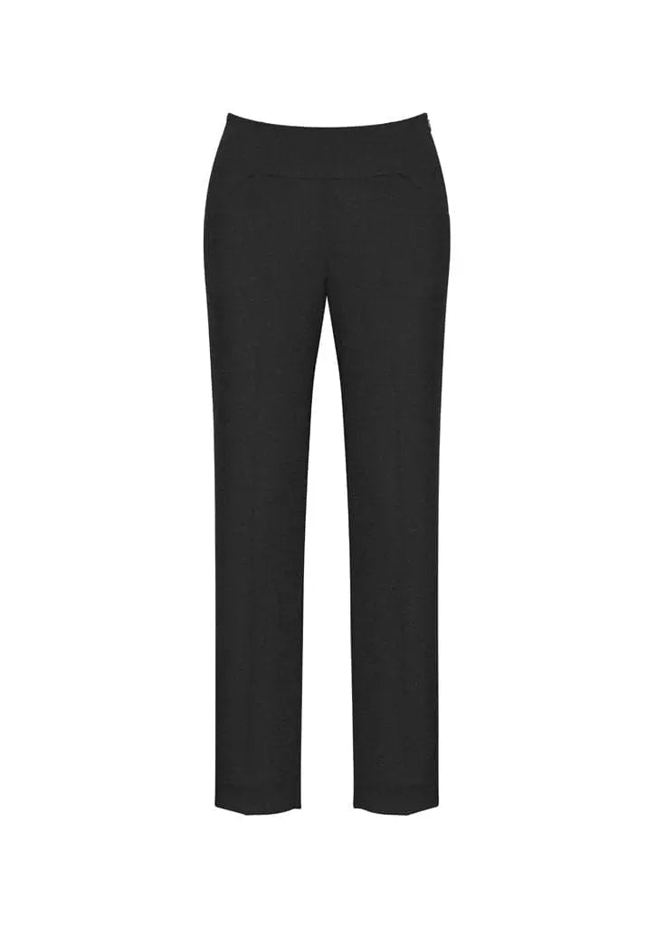 Biz Corporates Womens Bandless Slim Leg Pant 10121 - Flash Uniforms 