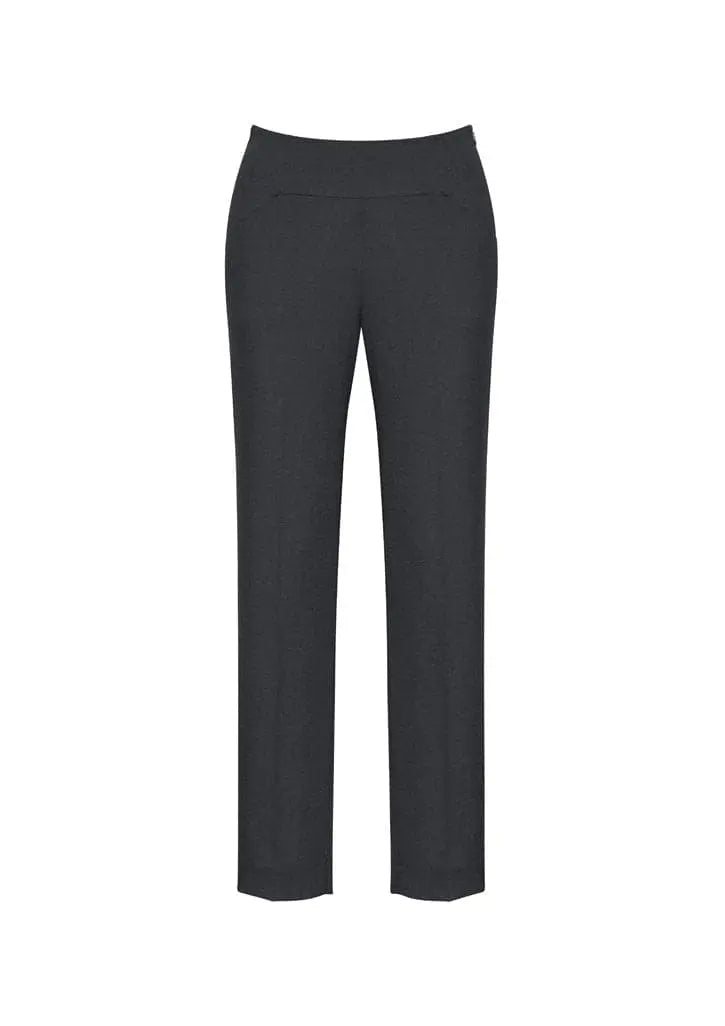 Biz Corporates Womens Bandless Slim Leg Pant 14021 - Flash Uniforms 