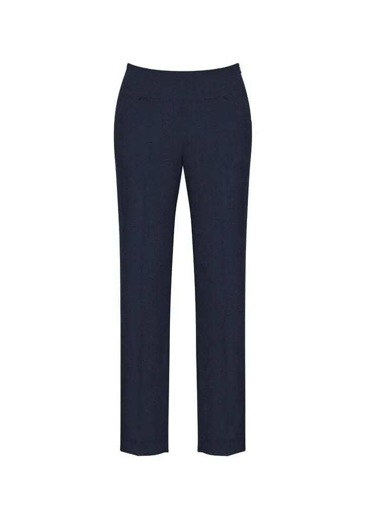 Biz Corporates Womens Bandless Slim Leg Pant 14021 - Flash Uniforms 