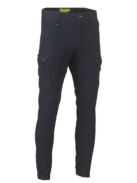 Bisley Flx And Move™ Stretch Denim Cargo Cuffed Pants BPC6335