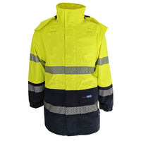 Hivis Fr & Hrc2 D/n Rain Jacket - 3467