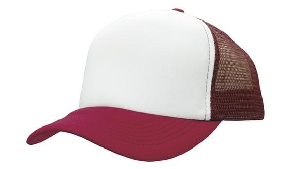 Headwear Panel Nylon Mesh Cap X12 - 3803