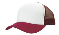 Headwear Panel Nylon Mesh Cap X12 - 3803