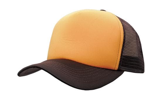 Headwear Panel Nylon Mesh Cap X12 - 3803