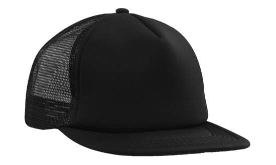 Headwear Mesh Back Cap W/flat Peak X12 - 3806