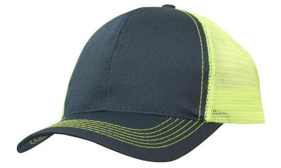 Headwear Mesh Back Breathable P/twill 3819 Caps X12 - 3819