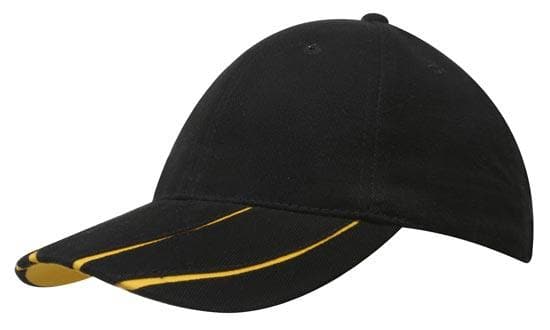 Headwear Bhc Cap With Peak Inserts X12 - 4018