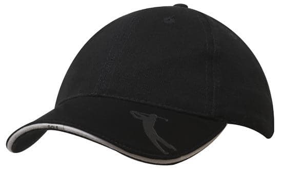 Headwear Bhc Golf Cap With Embossed Peak X12 - 4022